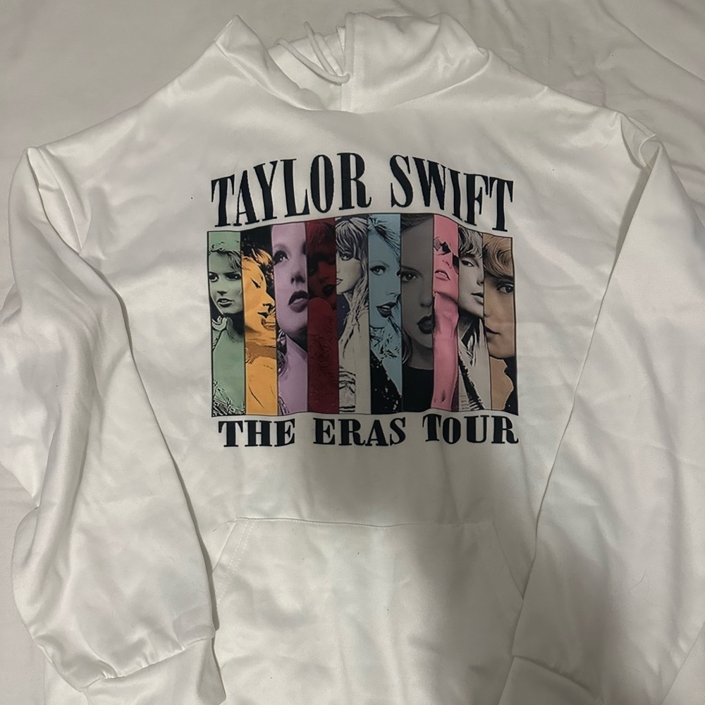 Eras tour screen printed hoodie